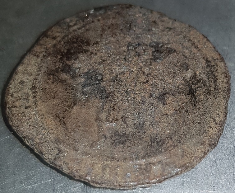 Charles-I-Half-Crown-With-Environmental-Damge.